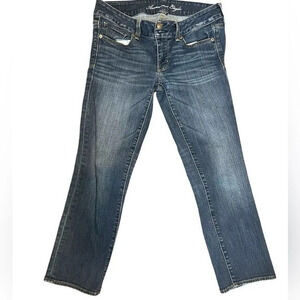 Size 6 Junior American Eagle‎ Artist Jeans Stretch Distressed Y2K